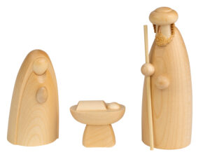 Heilige Familie 12cm natur