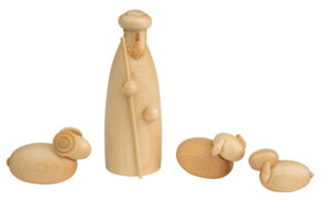 Hirtengruppe 12cm natur