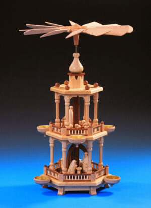 Schalling Pyramide 2-stöckig natur