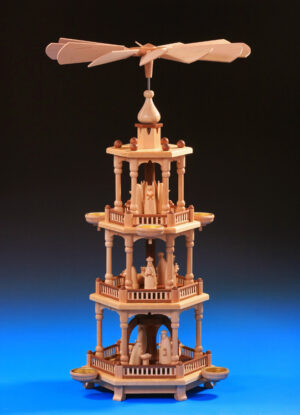 Schalling Pyramide 3-stöckig natur