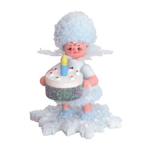 Schneeflöckchen mit Geburtstagstorte NEU 2026