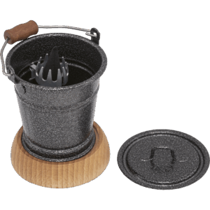 Huss Räuchereimer - Der Puristische silber